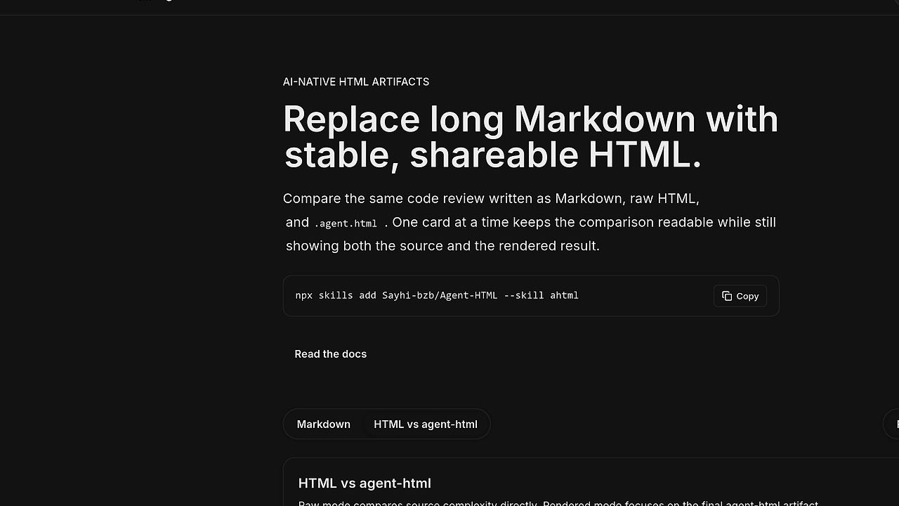 agent-html screenshot