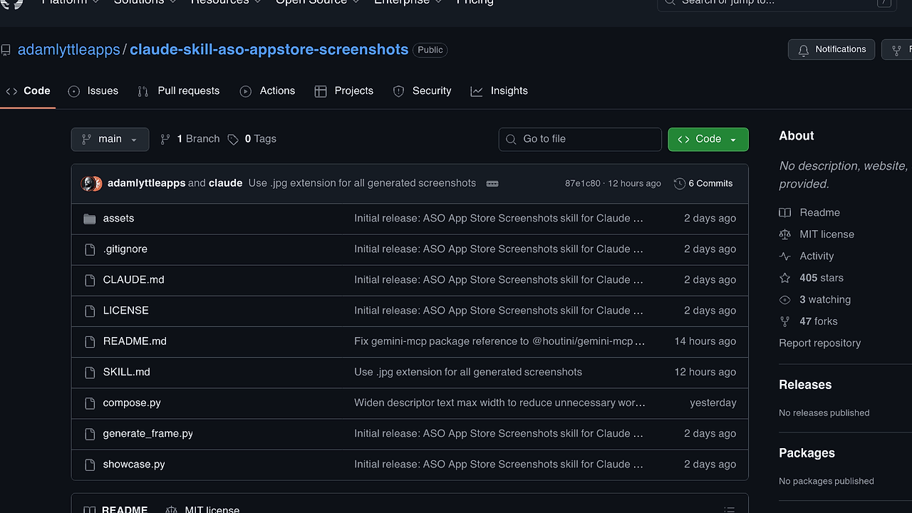 ASO App Store Screenshots screenshot