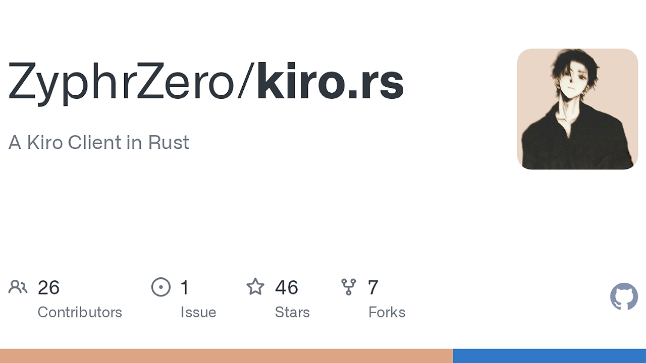 kiro-rs screenshot