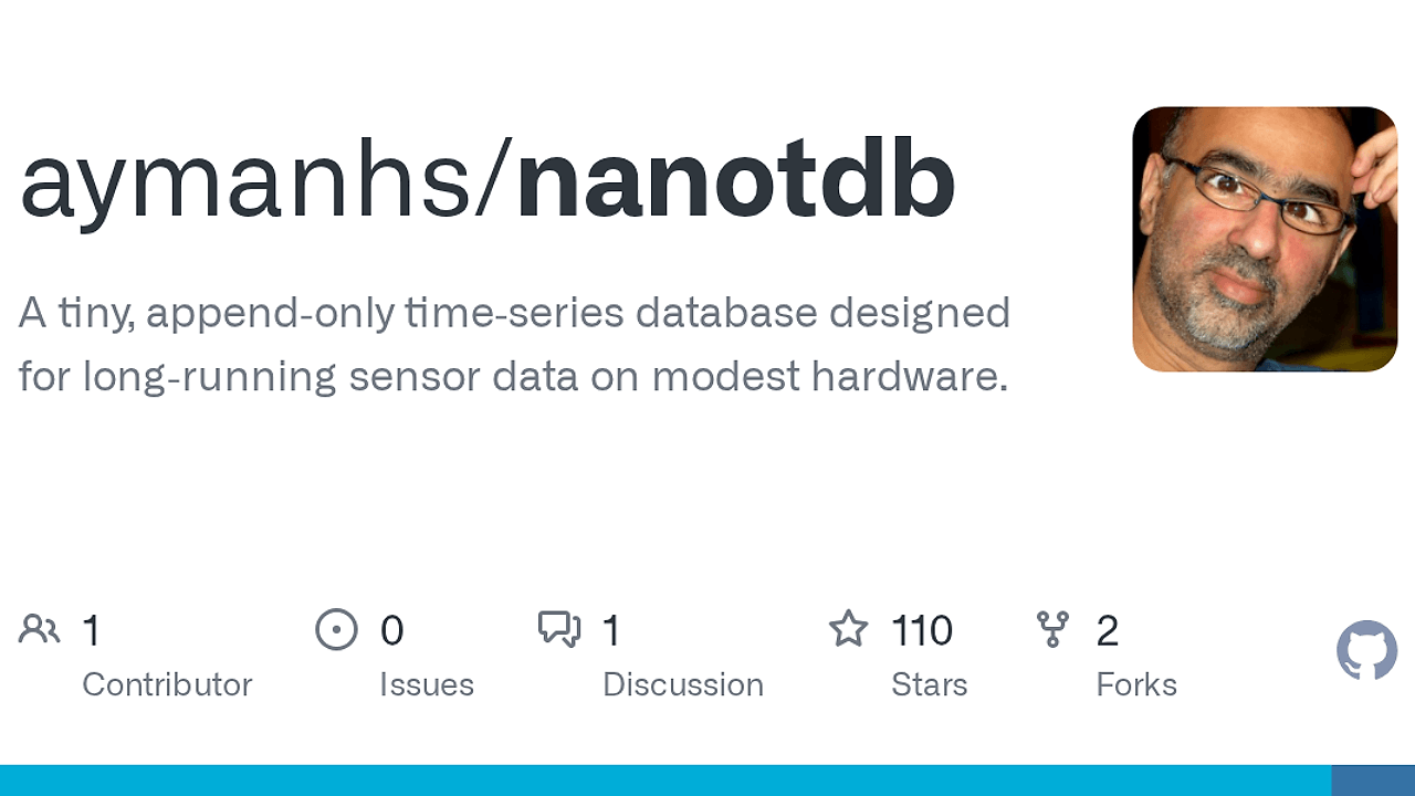 NanoTDB screenshot