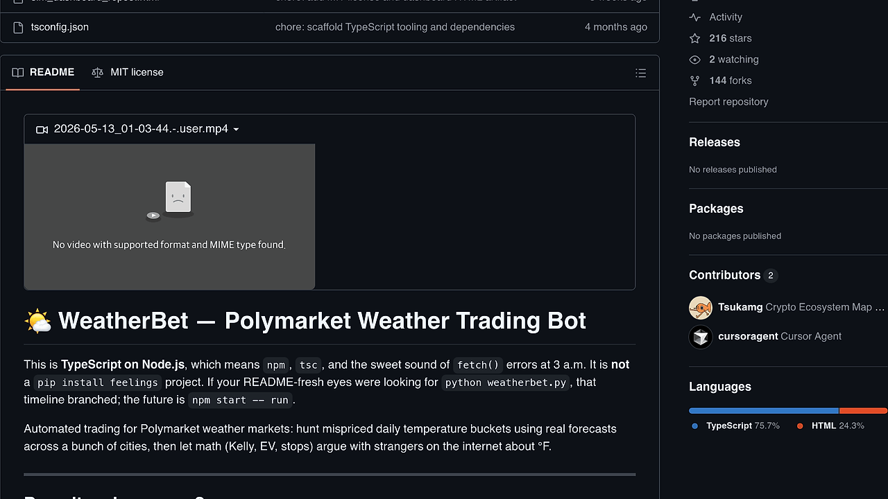 WeatherBet screenshot