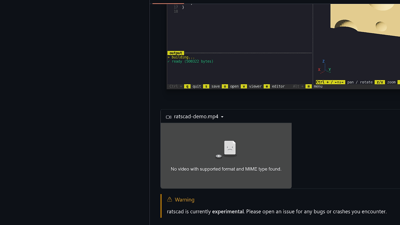 ratscad screenshot