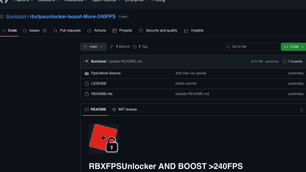 RBXFPSUnlocker screenshot