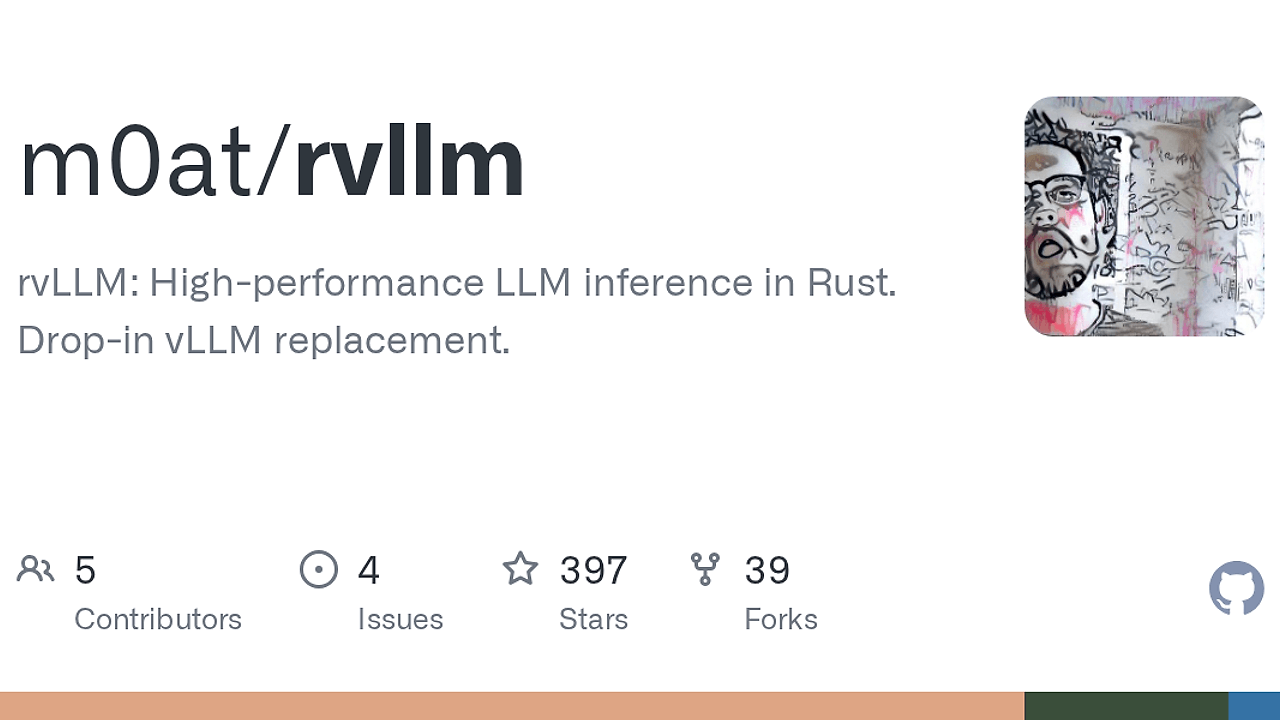 rvLLM screenshot