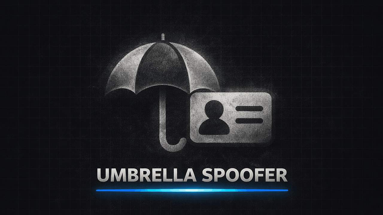Umbrella Spoofer screenshot