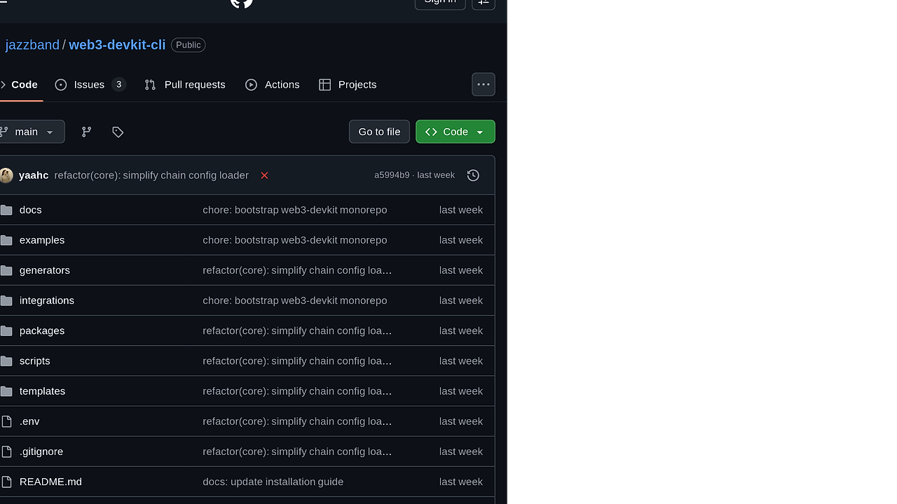 Web3 Developer Toolkit screenshot
